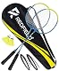 Federball-Set Redfield Badminton Set mit 2 Schlägern und Zubehör