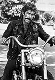 A Portrait Of Sam Elliott Riding A Motorbike Photo Print (8 x 10)