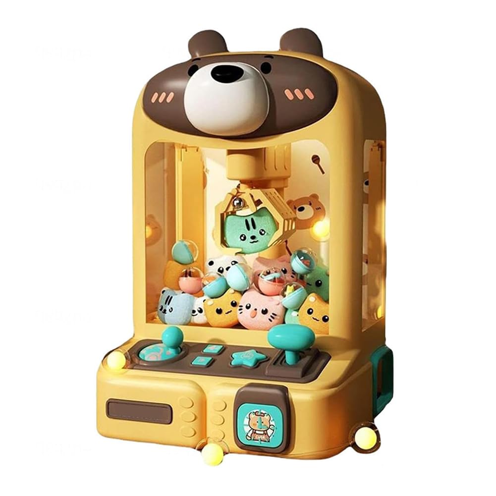Amazon | キャッチャー クレーンゲーム おもちゃ 音楽と照明付き