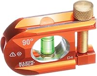 Klein Tools 935AB1V Accu-Bend 2.5-Inch Conduit Level - Eliminates Dog Legs for Precise 90° Bends, High-Visibility Orange