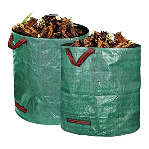 AGAKY 2pcs x 272L Bolsas de Basura de Jardín Cover