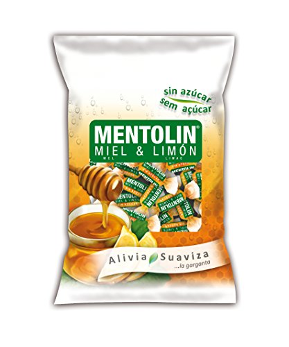 Mentolín Miel & Mentol Caramelo Balsámico sin Azúcar - 1000 gr