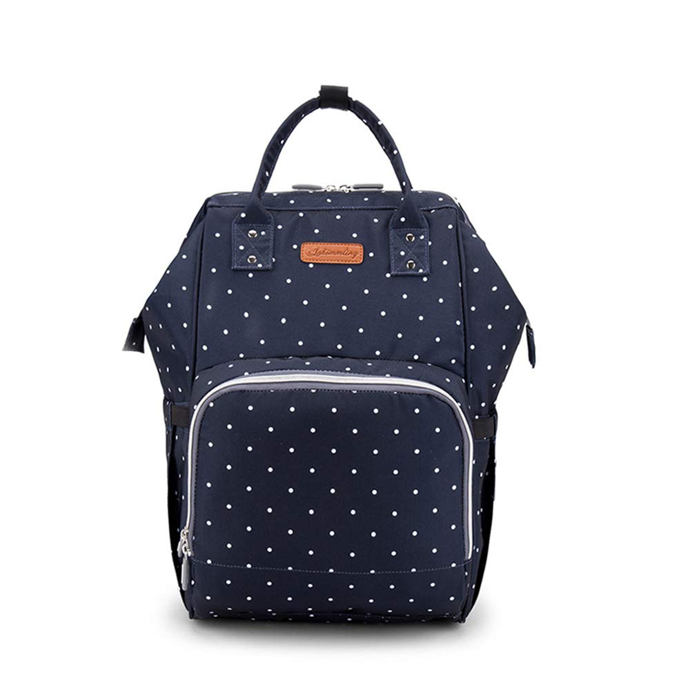 Baby Diaper Bag Ba pa Mummy Bag Nappy Bags Multi-Function Large Capaci Shoulders Bag wi Insulated Bottle Po ETS External USB Charging Port_-image-17