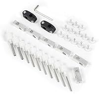 Vista 6 de LFJD 6 Heads Liquid Filling Machine 3-5000ml Fille Bottle Filler Digital Control Filler Pump Stainless Steel 110V (6 Heads)