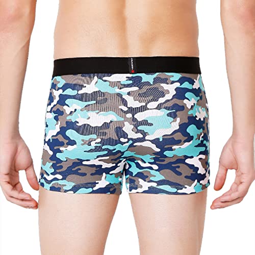 Image of Underjeans Men Cotton Blend Trunk