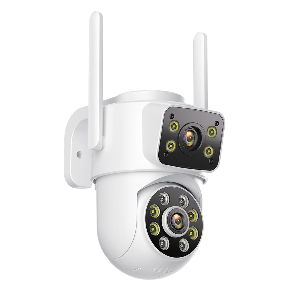 Reobiux 2MP Überwachungskamera Aussen WLAN, 1080P PTZ WiFi Ip Kamera