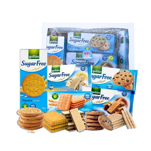 The Sugar Free Biscuit Gift Set Including Sugar Free Cookies & No Sugar Biscuits | A Suitable Diabetic Gift Snack Or Dessert