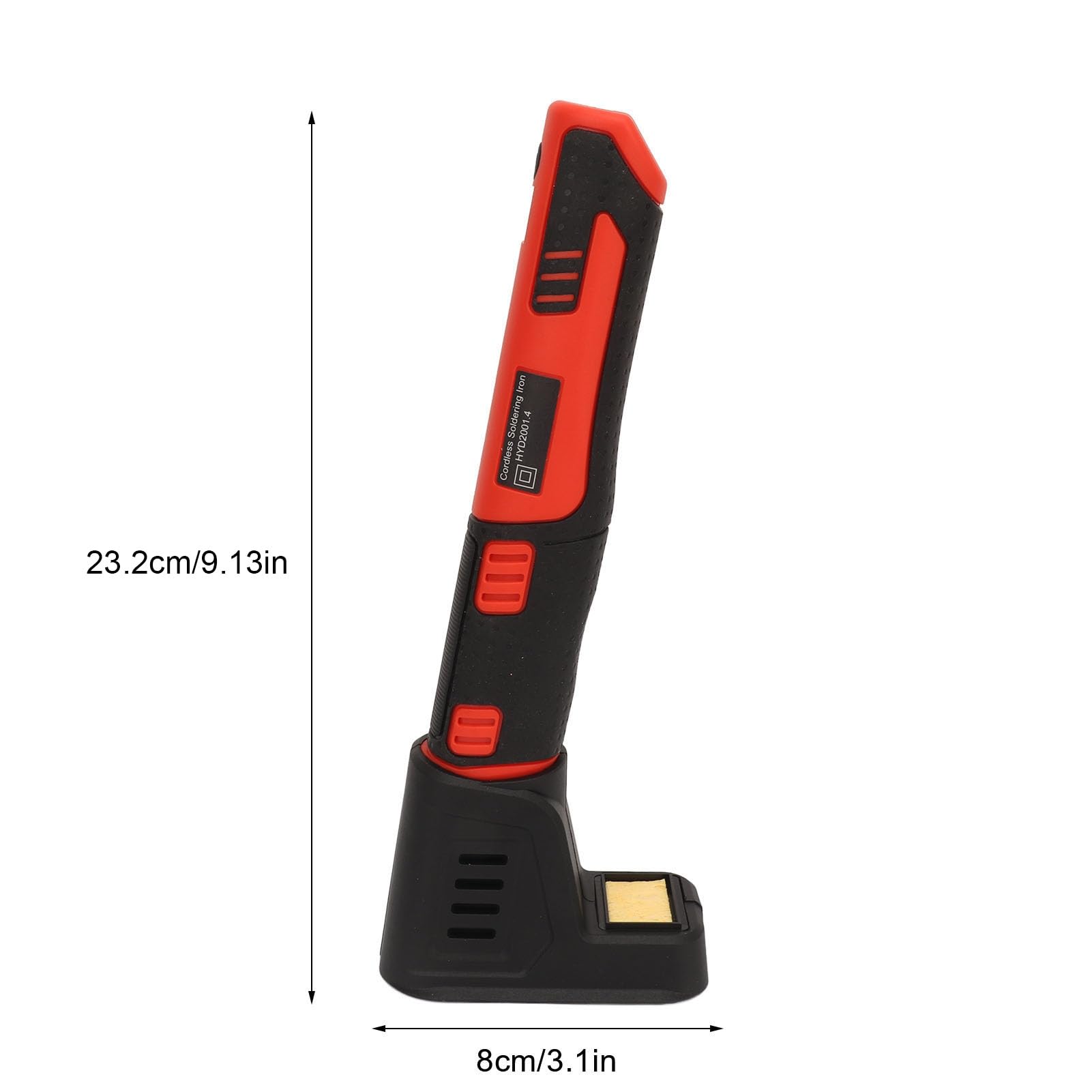 Kit Saldatore Cordless con Batteria al Litio da 1500mAh - Penna per Saldatura Elettronica Portatile Ricaricabile USB - Controllo del Calore con Sensore Touch e Custodia in ABS per