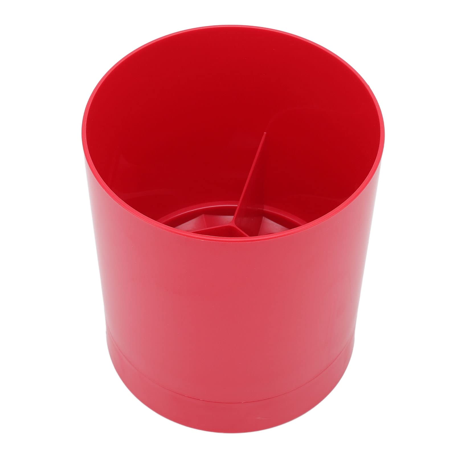 Support à ustensiles de comptoir rouge pour organiser votre cuisine moderne