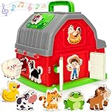 Montessori Toddler Toys for 1 2 3 Year Old Gifts, Musical...