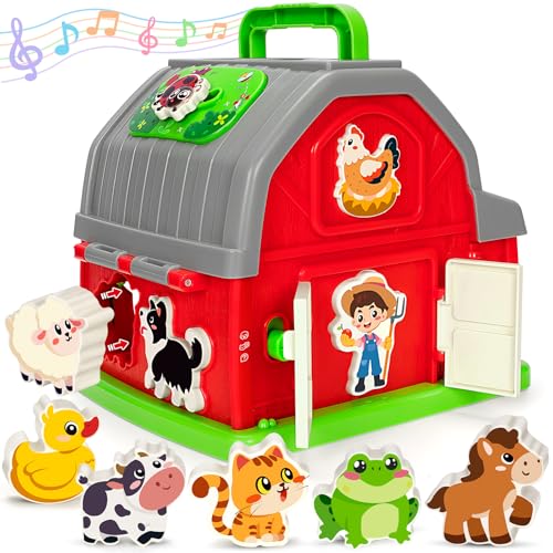 Montessori Toddler Toys for 1 2 3 Year Old Gifts, Musical...