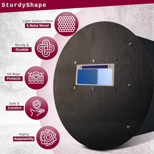 SturdyShape Carbon Fiber Pancake Hood