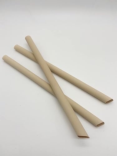 Miniatura 9 de Fanale 250 pajitas desechables de plástico de color negro envueltas individualmente (0.315in de ancho x 8.268in de largo)