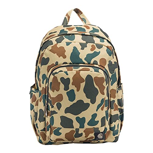 Image of Carhartt 25L Classic Laptop Daypack, Durable Water-Resistant Pack with Laptop Sleeve, Contains PFAS, 50th Anniversary Camo