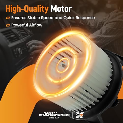 Image of maXpeedingrods HVAC A /C Heater Blower Motor Assembly 700175 for Nissan Xterra 2005-2015 Pathfinder 2005-2012 Frontier 2005-2019, 27226-EA010