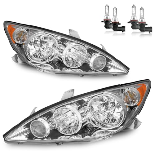 2005-2006 Toyota Camry Headlight Assembly with Bulbs Included