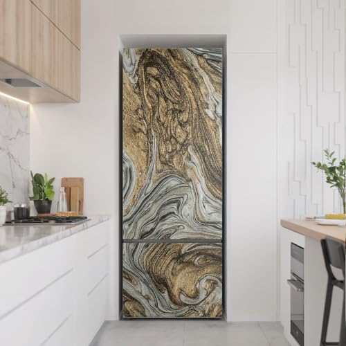 Pegatinas de nevera de 70x190 cm para transformar la decoración de cocinas modernas 3