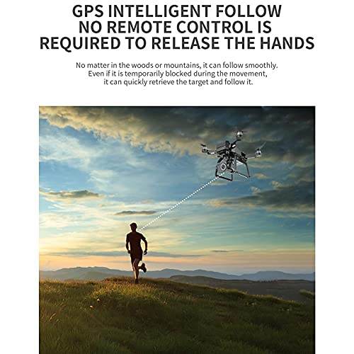 Drohnen mit 3-Achsen-Gimbal 4K EIS-Kamera für Erwachsene, 25 Minuten Flugzeit, bürstenloser Motor, 5-facher Zoom, 5 G… – Bild 8
