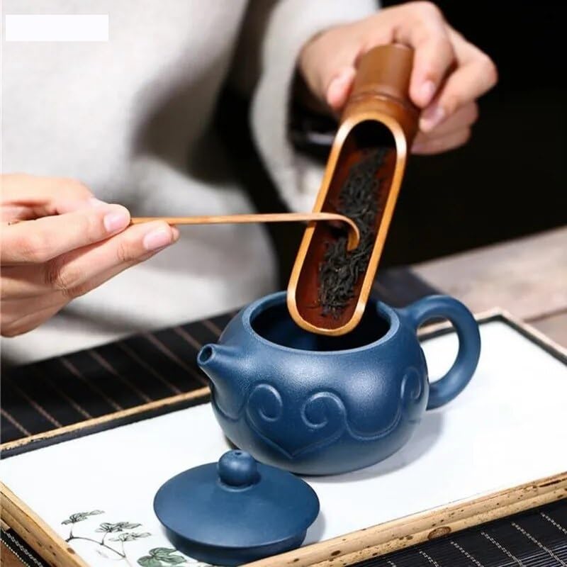Teiera Teiera Cinese in Argilla Viola, caffettiera, teiera Portatile Fatta a Mano da Viaggio, Accessori for Il tè for la casa, teiera for tè Sfuso 250ML Teiere