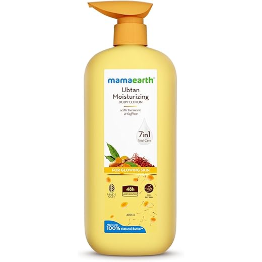 Mamaearth Ubtan Body Lotion 48H Moisturization 400ml 400 ml