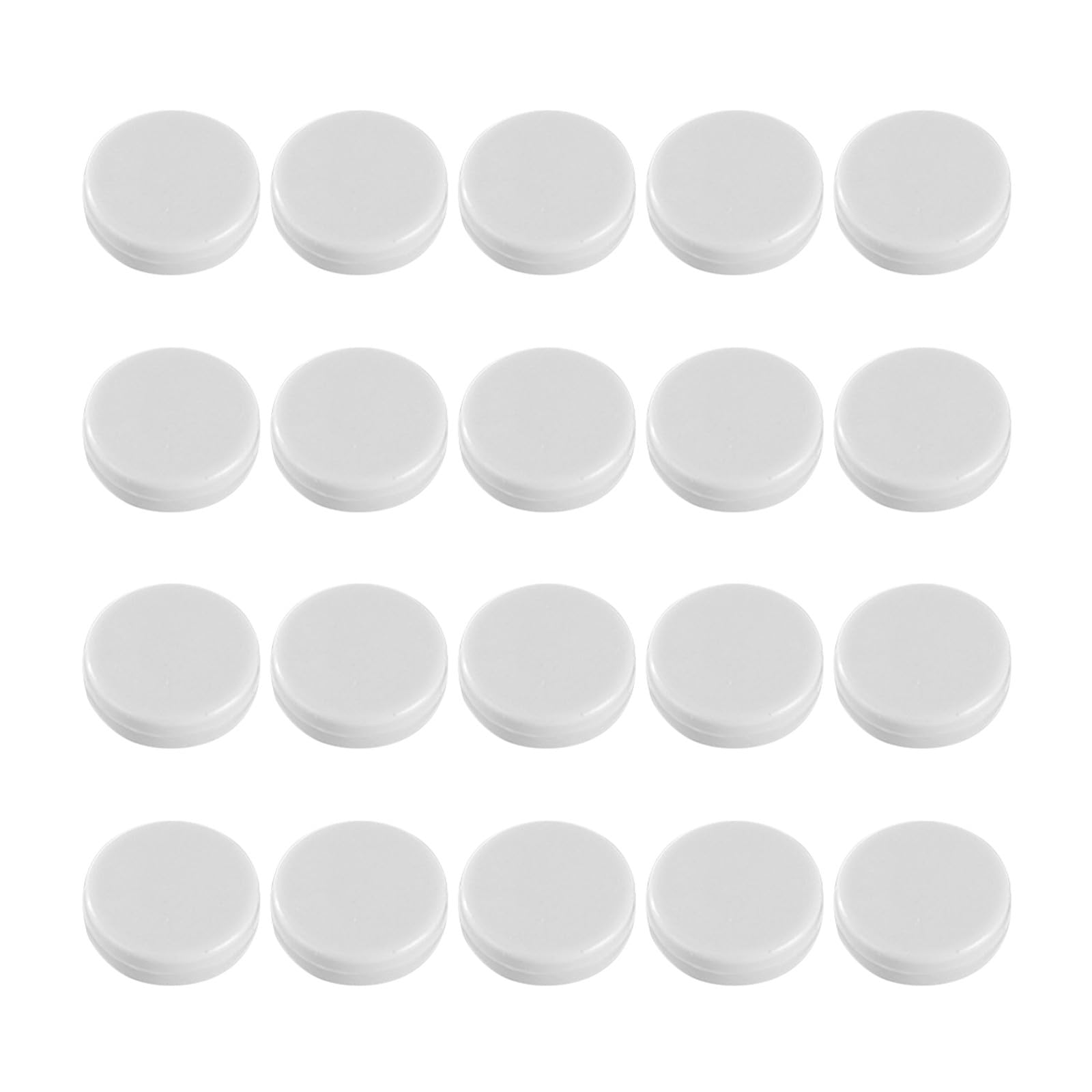 ibasenice 50pcs Round Ball Bells Insert: Sound Maker for Plush Dolls - DIY Accessory Toy Sound Making Ball for Stuffed Animals - Rattle Insert Baby Toys Replacement