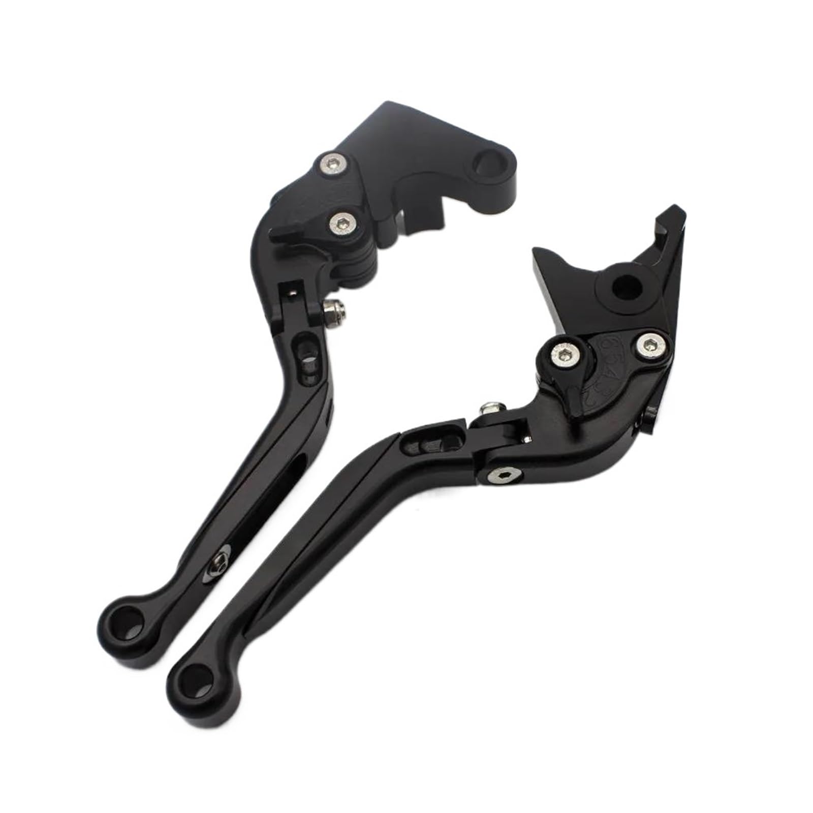 KKMNAIF for BMW for C400GT C400X 2018-2023 Adjustable Motorcycle Folding Extendable Brake Clutch Lever Motorcycle Brake Lever(Black-a)