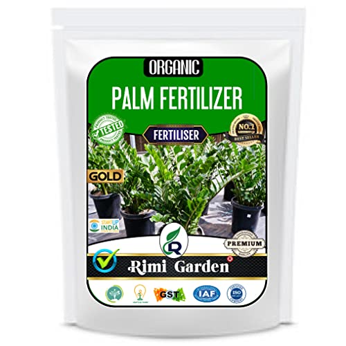 Rimi Garden® Palm Fertilizer, Essential Organic Fertilizer for Maximising Palm plant with ++ Charged Flowering Microbes (5 kg)