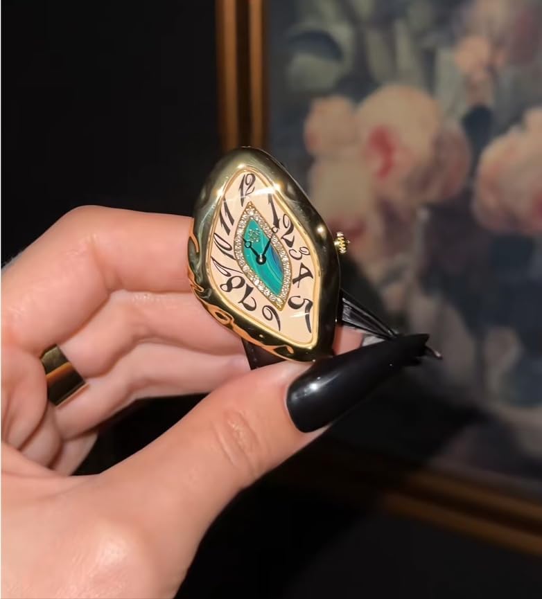 PASCAL Paradoxe Diamond Watch for Men, Fluid-Inspired Case Design, Lab-Grown Diamonds, Swiss Quartz Movement, Sapphire Crystal, 3 ATM Water Resistant, Luxury Watch Gift for Him - Image 6