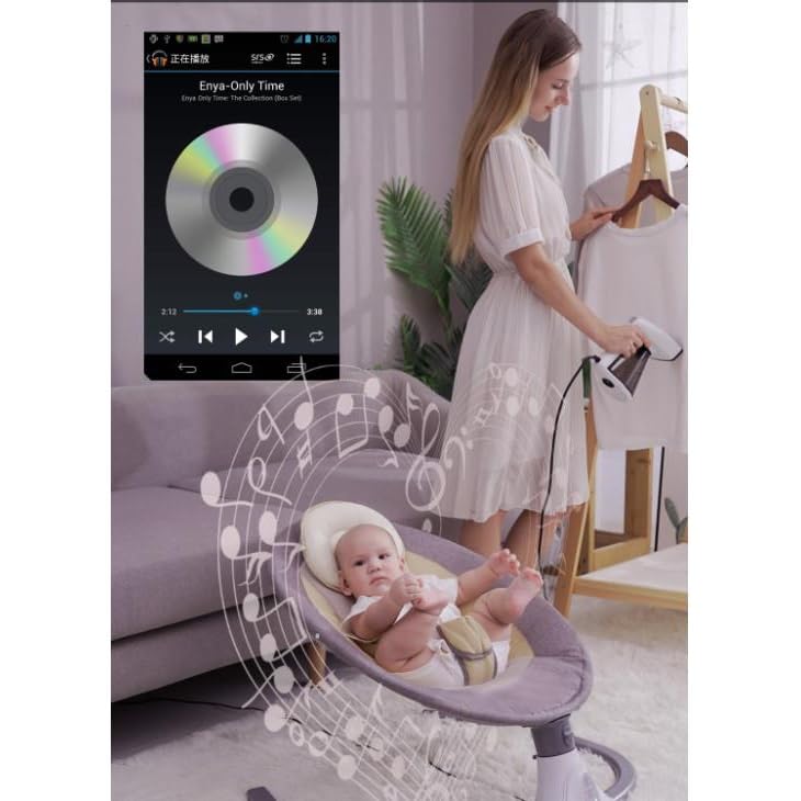 Amazon.co.jp: 電動バウンサーオートスウィング ゆりかご 0～24ヶ月