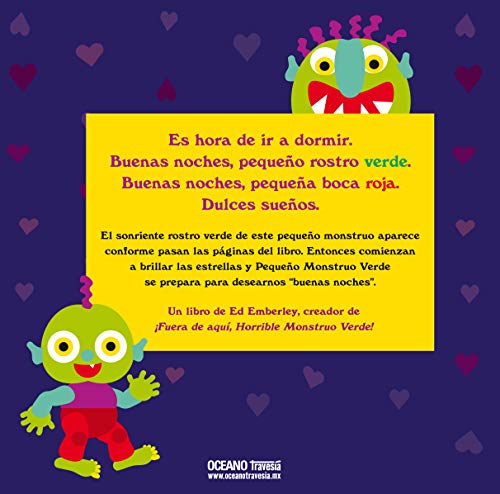 Buenas noches, pequeno monstruo verde (Primeras travesias) (Spanish Edition) - Image 2