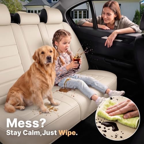 Image of for GMC Terrain 2010-2025 Seat Covers 5P (Beige)