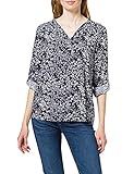 TOM TAILOR Damen 1024058 Print Bluse, 27790-Navy Floral Design, 40