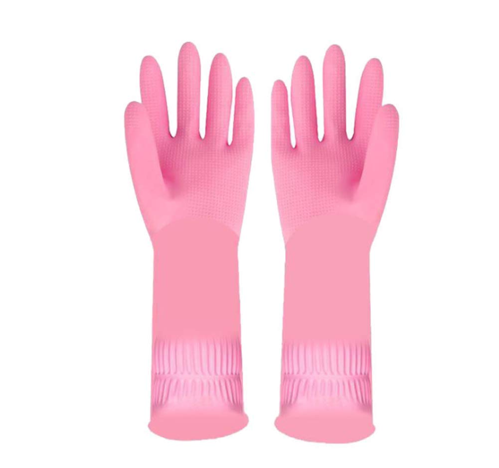 Gants en caoutchouc longs et épais de qualité supérieure pour travaux ménagers