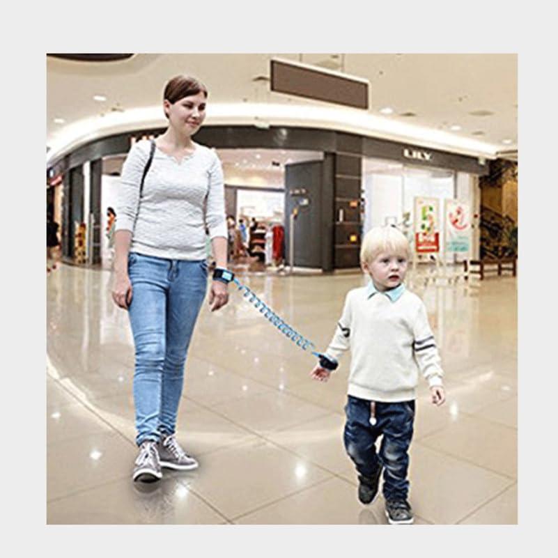 Toyvian Kids Safety Harness Leash 59In Elastic Wrist Link Traction Rope Anti Lost Belt for Toddlers Indoor Outdoor Activities Shopping Park Travel - Image 3