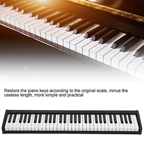 Piano numérique facile et pratique, piano électrique, pour les enfants d’instruments de musique(Le noir) - Les Beatles, Paul McCartney, John Lennon, RIngo Starr, George Harrison Piano numérique facile et pratique, piano électrique, pour les enfants d'instruments de musique(Le noir) – Image 5