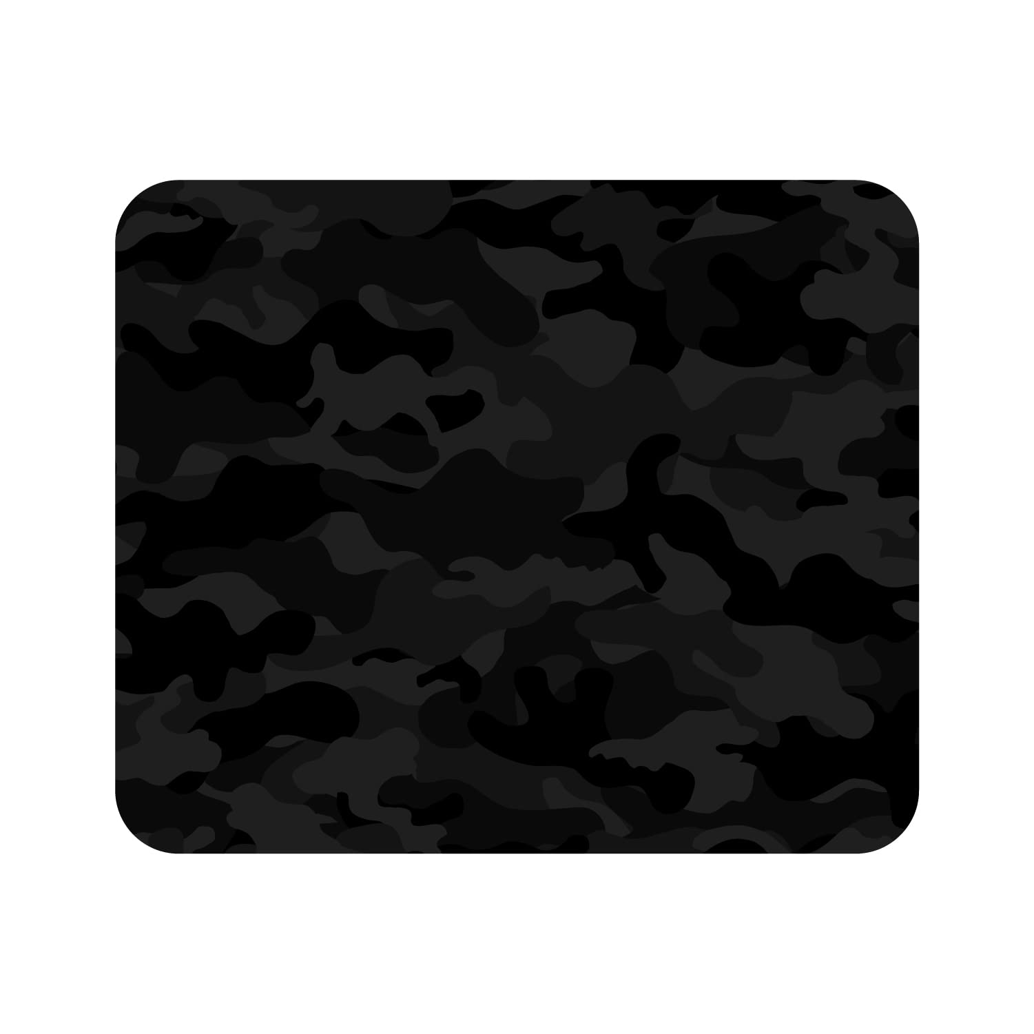OTM Essentials Artist Series Fabric Mouse Pad, Camo Grey Geometrics & Patterns