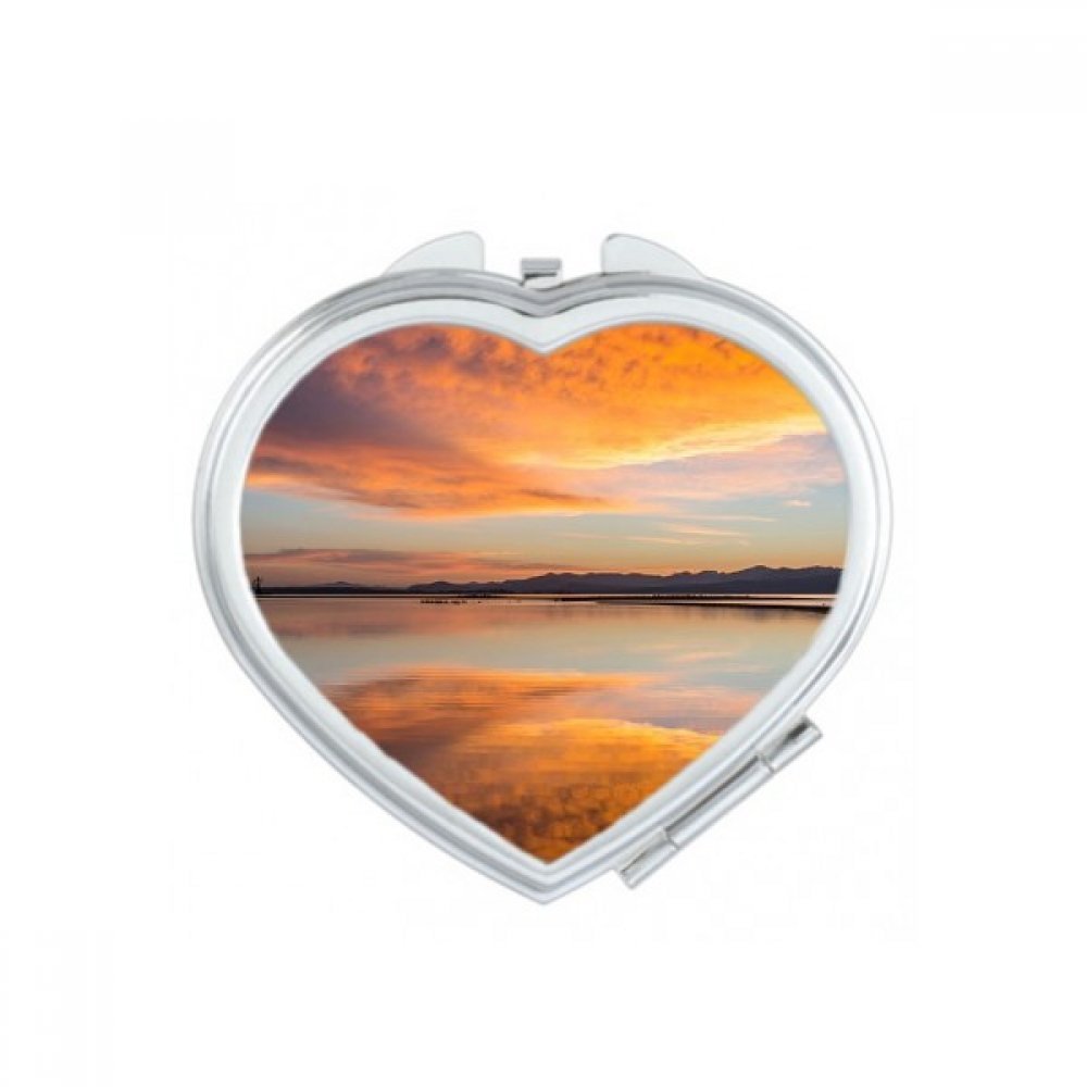 Miroir de poche mignon motif océan, une idée cadeau poétique pour femme