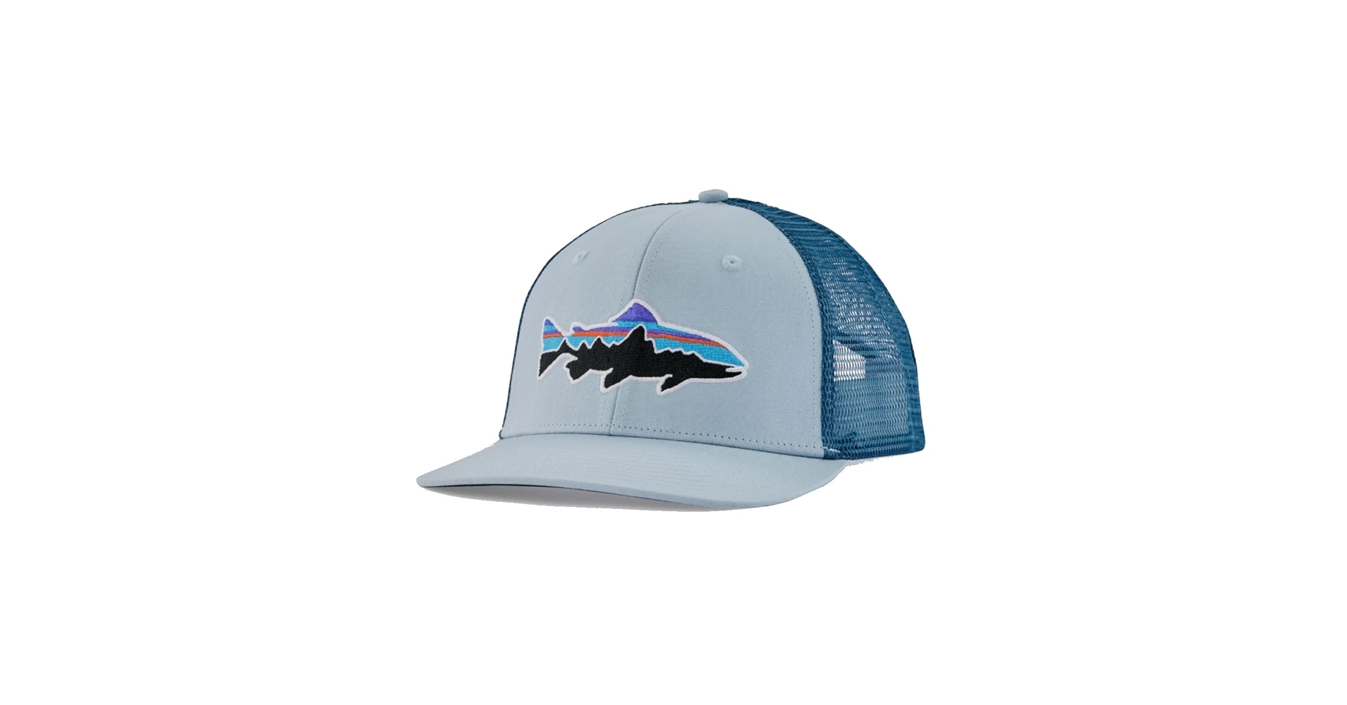 名品 パタゴニア バギーズブリマー ハット Fitz Roy Trout L フィッツロイ・トラウト・トラッカー・ハット - パタゴニア公式