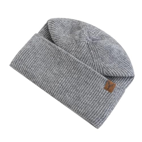Gorro de invierno unisex con forro polar interior para el frío 5