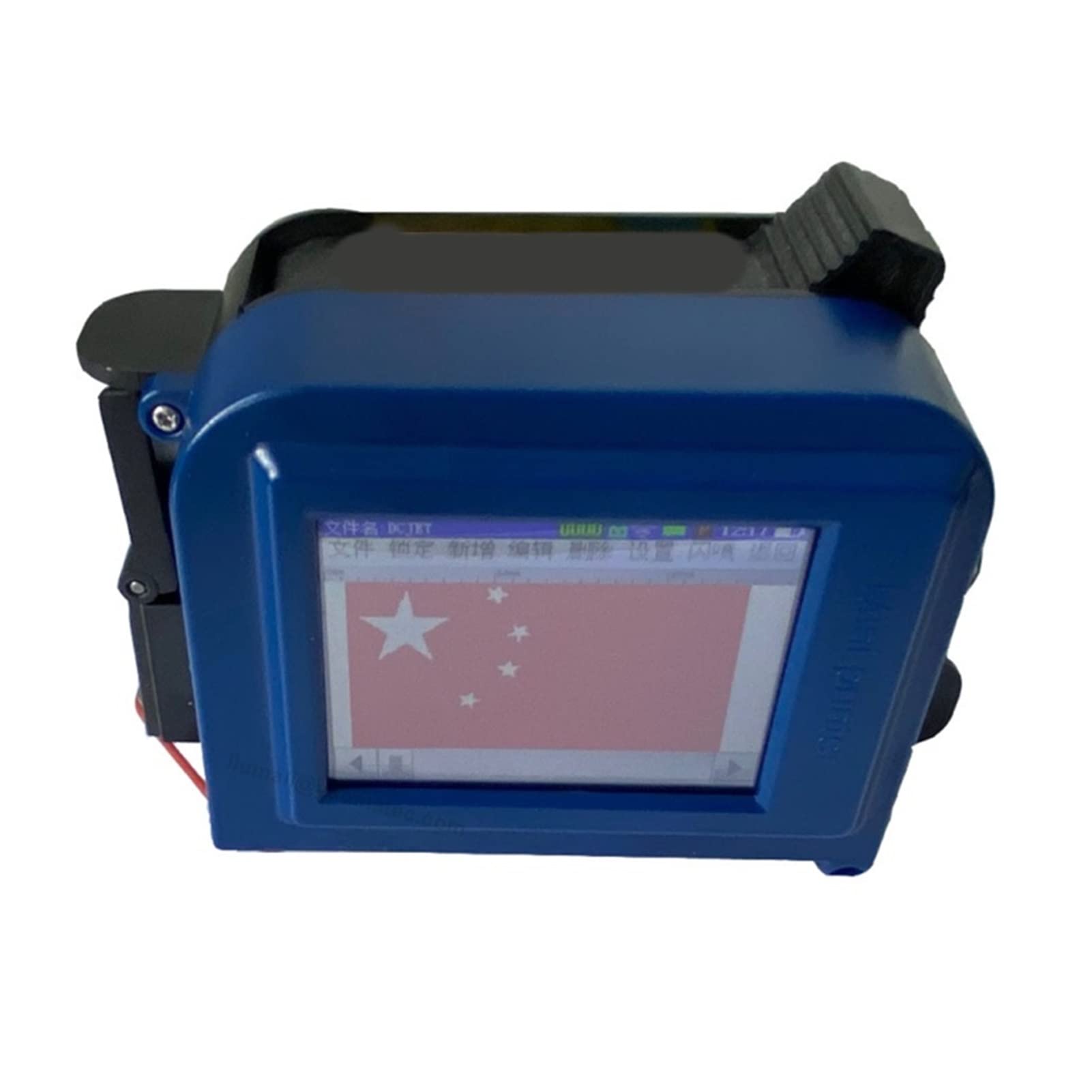 English 12.7mm Ekran dotykowy Qr. Prętowy kod partii Data Logo Etykieta Wygasa Portable Handheld Jet Thermal Inkjet Drukarka