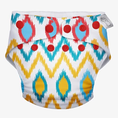 Image of SuperBottoms Swimming Diapers for Babies & Toddlers - Reusable & Adjustable Swim Diapers - Washable Cloth Diapers - Skin Friendly Fabric - Easy to Clean - Fits 3M - 3Y