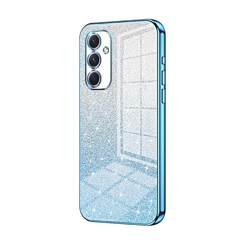 Moda telefono Compatibile con Custodia Samsung Galaxy A54Cover Protettiva Ibrida Galvanica Glitter Trasparente Sottile AntiGraffio Assorbimento degli Urti Compatible con tpu
