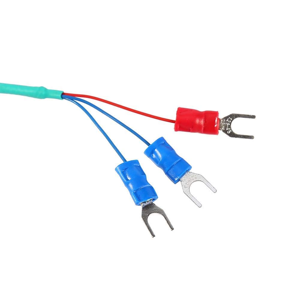 PT100 Kabelfühler, Temperatursensor RTD PT100-1/2"NPT Gewinde mit 2 Meter Kabel, Hochpräziser Widerstandschip, Hohe Temperaturbeständigkeit