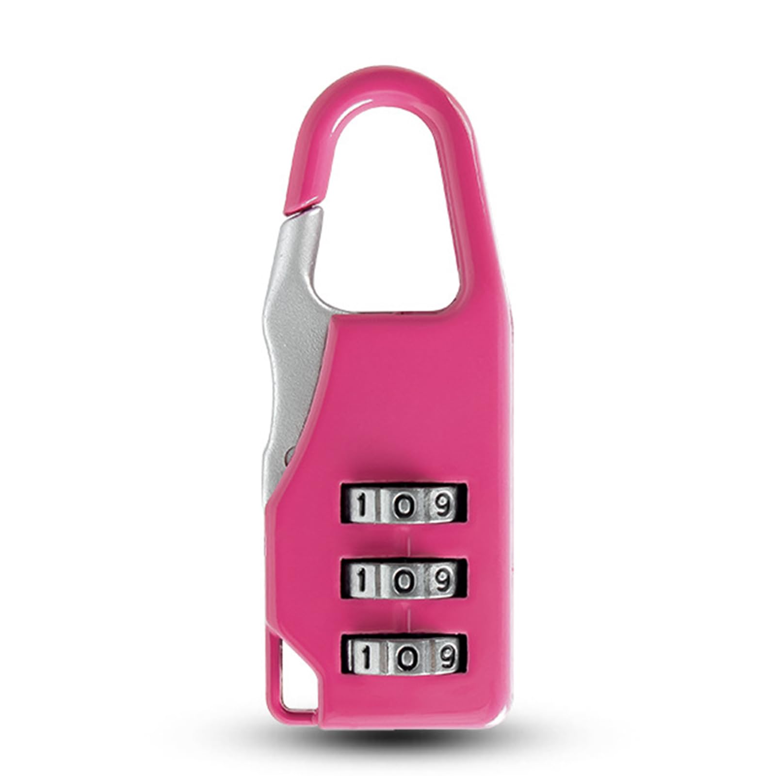 3 Digit Code Number Password Combination Padlock Travel Resettable Security for Suitcases and Bag Travel