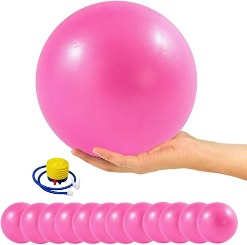 Pelota de ejercicios de pilates de 9 pulgadas para yoga, ejercicios de estabilidad, gimnasio, pelotas resistentes a estallidos y antideslizantes,
