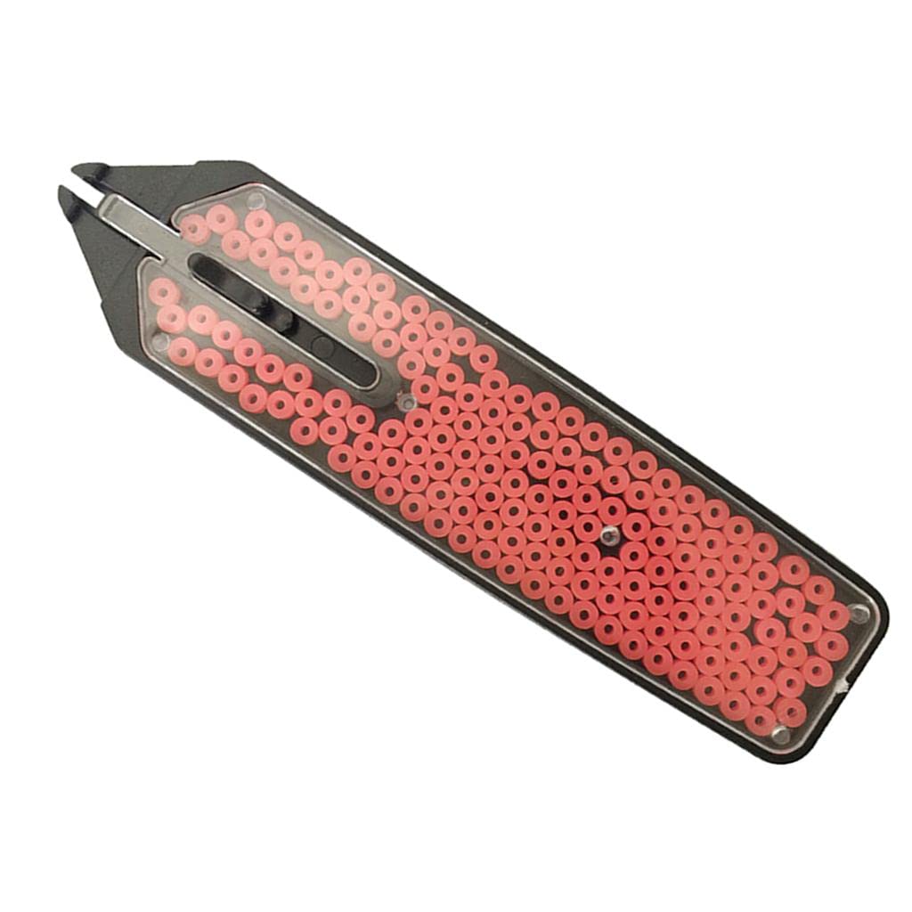 Premium Tennis Badminton Racchetta Ricariche String Cross Savers Protector Rosso 9 cm