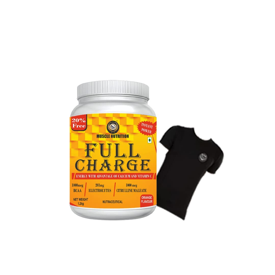 Buy Muscle tion Full Charge Energy Drink with 201 Mg Electrolytes, 1000 Mcg Citrulline Maleate