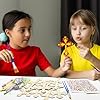 12Pack DIY Christian Cross Wind Chime Kit, Religious Arts and Crafts Set with Wooden Cross Ornaments Painting Supplies Multicolor Chime Tubes, Ideal for Bible School Sunday School Easter Activities #4
