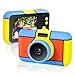 Produktbild Richgv Kinder Kamera, Wiederaufladbar Digitale Kamera für Kinder vorne und hinten Selfie-Kamera Kind Camcorder 2.4'' HD, Spielzeug Geschenk für über 3 Jahre alte Jungen und Mädchen (Mehrfarbig)
