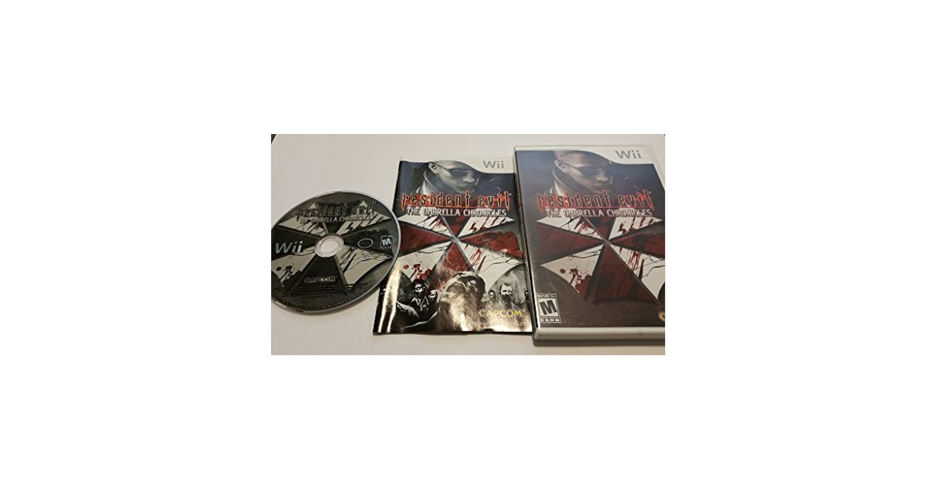 Wii - Wii★resident evil THE UMBRELLA CHRONICL Resident Evil: The Umbrella Chronicles (2007) | Wii Game